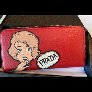 Red Prada Wallet special edition